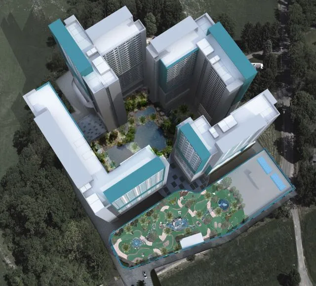 Fasilitas Kolam Renang Infinity Pool Apartemen