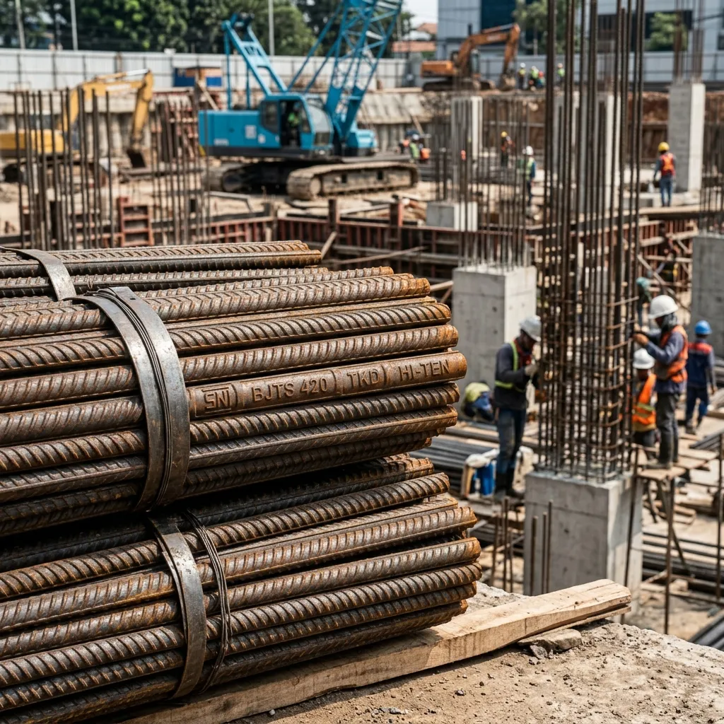 Besi Beton Ulir (Deformed Rebar) SNI