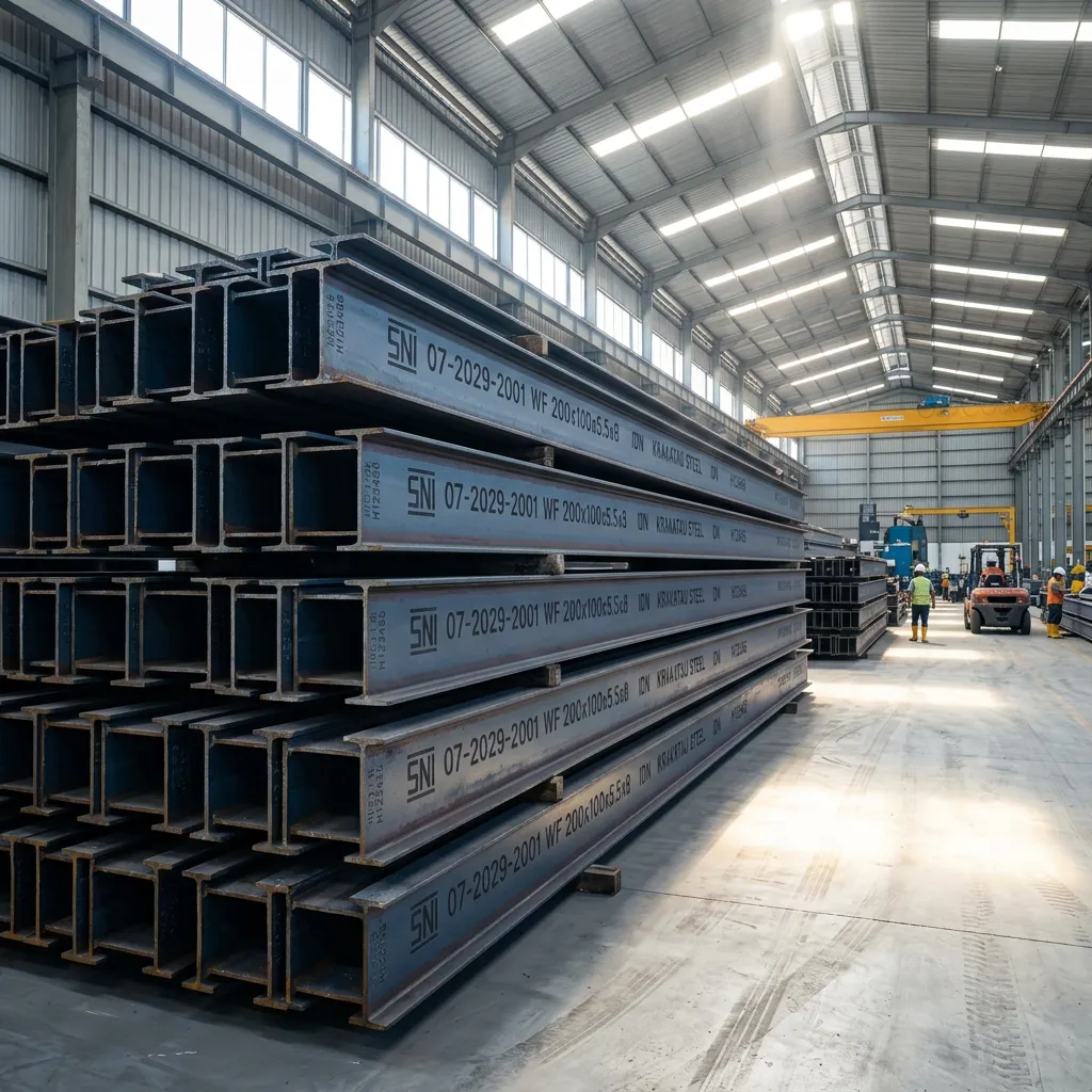 Besi Baja WF (Wide Flange) SNI
