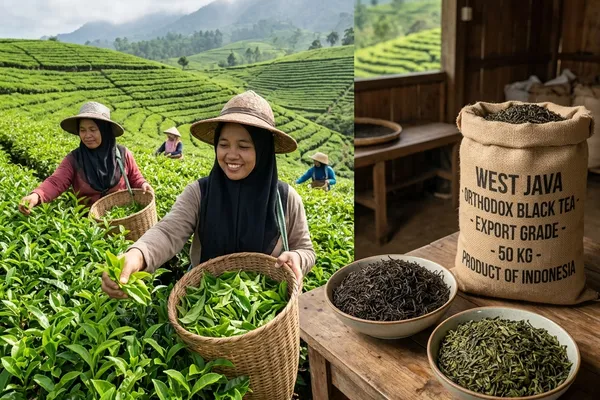Teh Hitam & Teh Hijau Orthodox Premium